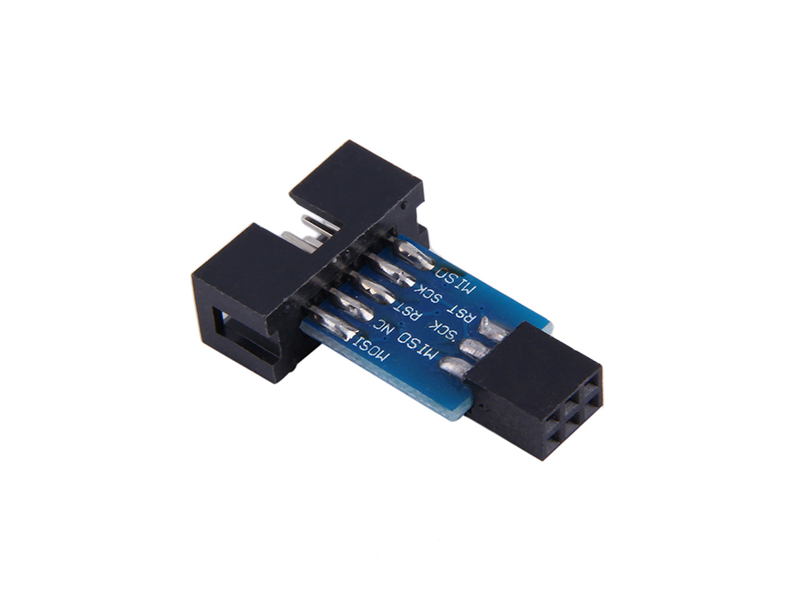 10 Pin to 6 Pin Adapter Board FOR ATMEL STK500 AVRISP USBASP - Image 2